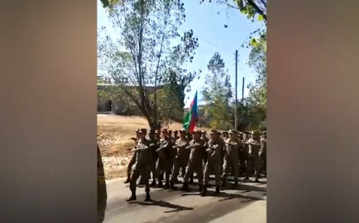    Şuşada hərbi yürüş keçirilib  
   