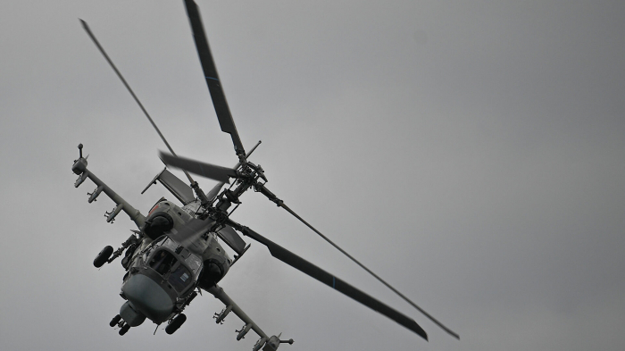 Rusiyaya məxsus helikopter qəzaya uğrayıb