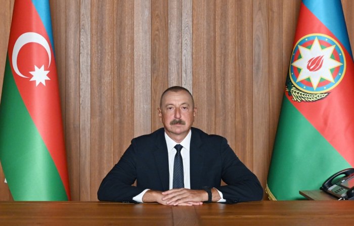     Ilham Aliyev  :" La comunidad internacional debe obligar a Armenia a entregarnos mapas precisos de los campos minados en los territorios liberados"  
