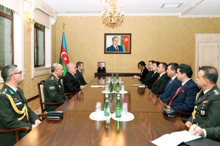   Chairman of Supreme Assembly of the Nakhchivan AR meets with delegation of Turkish Ministry of National Defense  
 