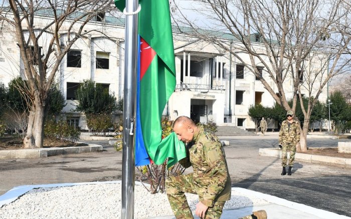   Presidente Ilham Aliyev visita Tartar y Barda  