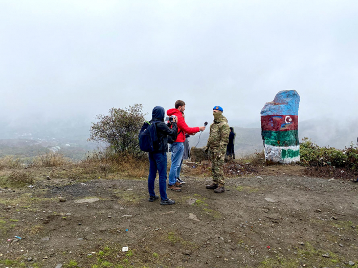   Aserbaidschanisches Verteidigungsministerium organisiert Medientour nach Füzuli, Chodschavand -   FOTOS    