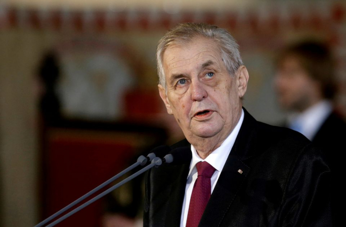 
Czech President Zeman hospitalized
