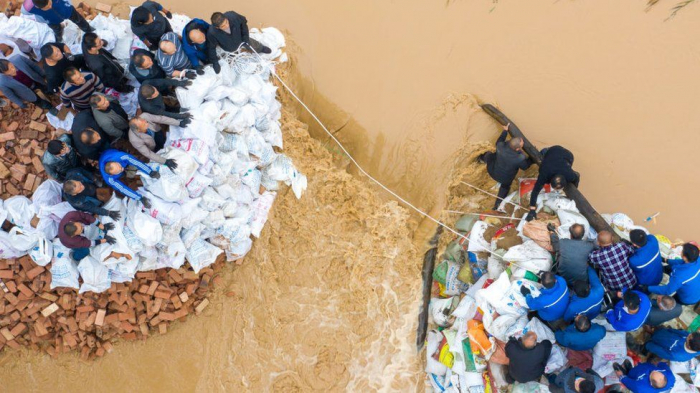 China floods displace nearly 2 million in Shanxi province