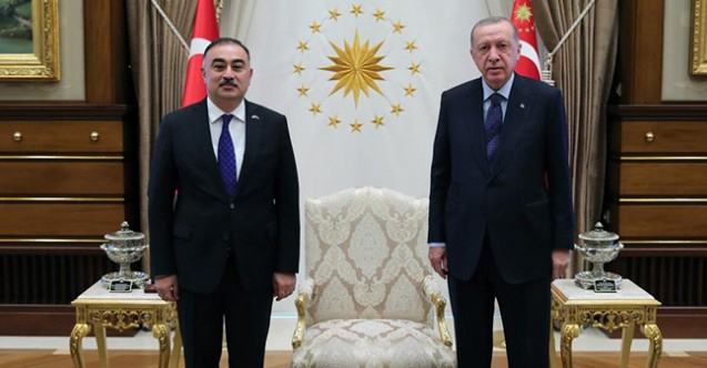  El presidente turco Erdogan recibe al embajador de Azerbaiyán 