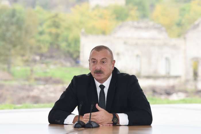   Les plans généraux de Zenguilan, de Goubadly, de Kelbédjer et de Latchine sont en cours d’élaboration - Ilham Aliyev  