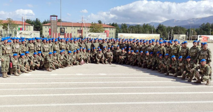 Graduation ceremony of Azerbaijani servicemen attending courses held in Turkey