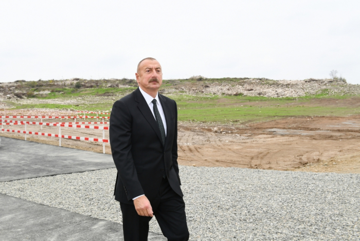       Azərbaycan Prezidenti:    "Tarixi qələbəmiz regionun inkişafında yeni dövrün başlanğıcıdır"   