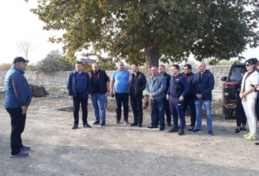   مجموعة من نواب البرلمان الاوكراني تزور أغدام المحررة من احتلال أرمينيا  