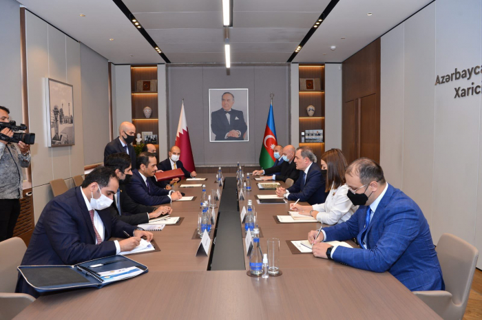  Azerbaijani, Qatari FMs meet in Baku 