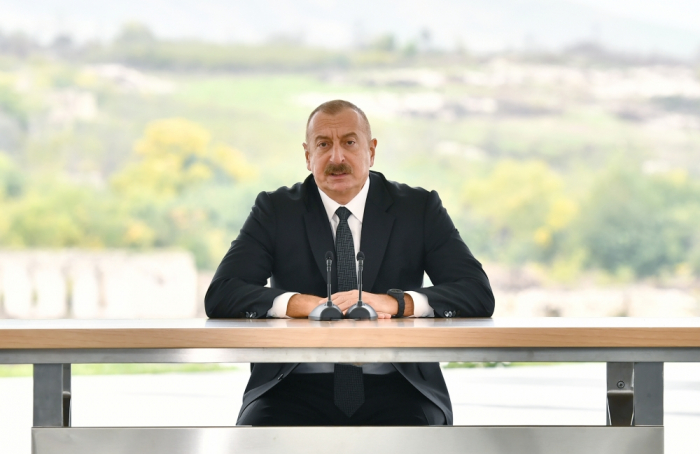     Ilham Aliyev:   "Aserbaidschanische Streitkräfte haben ihre historische Mission erfüllt"  