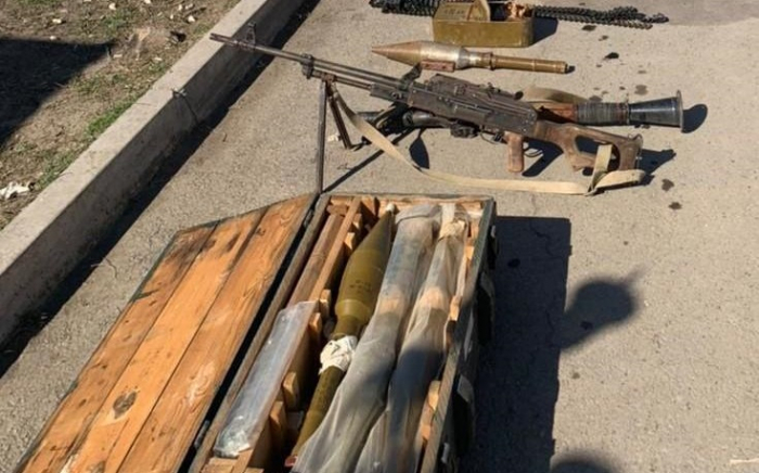   Von Armeniern geworfene Waffen wurden gefunden   - FOTO    