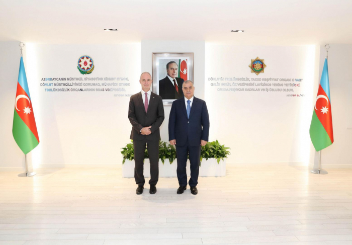 Leiter des aserbaidschanischen Staatssicherheitsdienstes trifft sich mit dem Vizepräsidenten des IKRK
