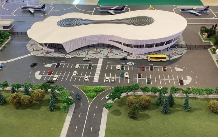  Modell des Flughafens von Zangilan  - Fotos  