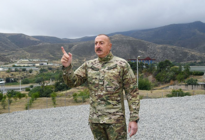   "Wir haben unsere Armee verstärkt und erreicht, was wir wollten"   - Ilham Aliyev    