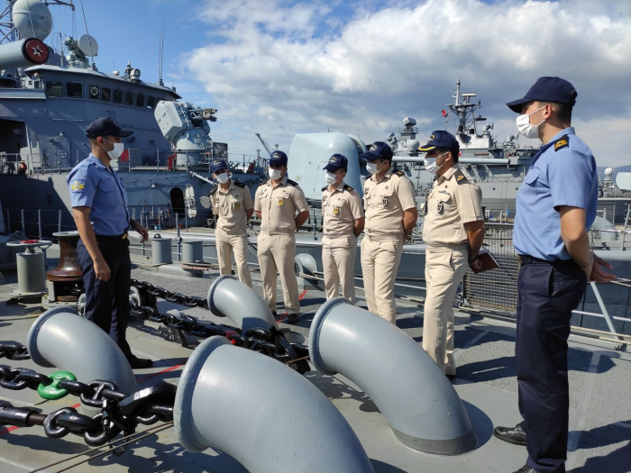 Aserbaidschanische Marineoffiziere absolvieren erfolgreich Praktikum in der Türkei