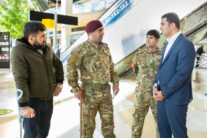   Azerbaijan’s YASHAT Foundation sends 4 more war veterans to Turkey for treatment -   PHOTOS    