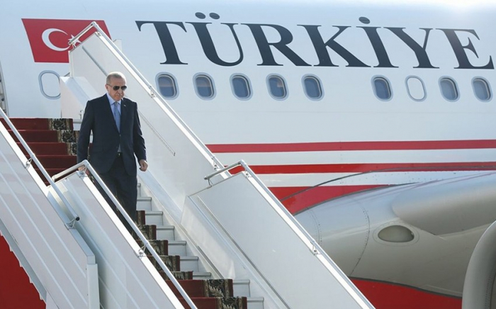   Turkey’s Erdogan leaves for Azerbaijan  