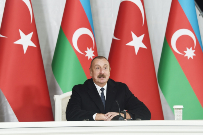     Ilham Aliyev -   "Niemand kann der Türkei seinen Willen diktieren"  