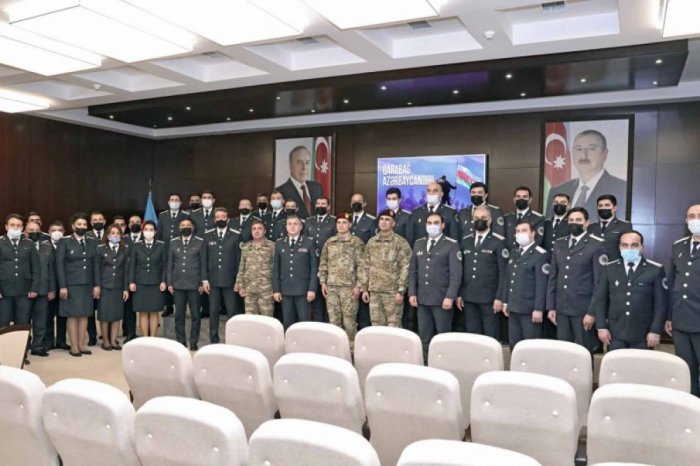 Vətən müharibəsi iştirakçıları Miqrasiya Xidmətində -  FOTOLAR 
