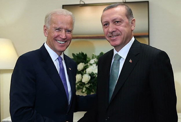 Turkish President meets Biden in Rome