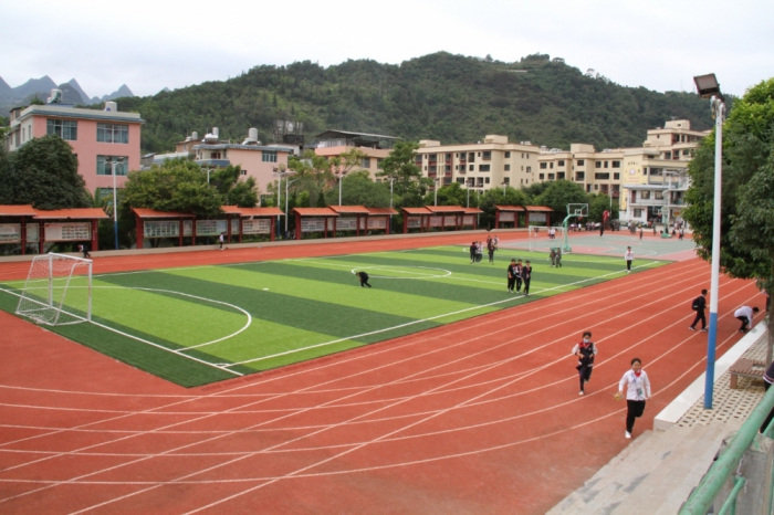 Heydar Aliyev Foundation supports reconstruction of sports ground for school in China