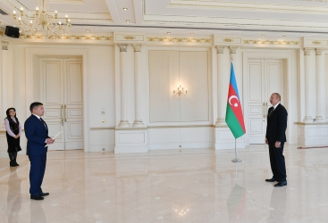  President Ilham Aliyev receives credentials of incoming Kyrgyz ambassador - UPDATED
