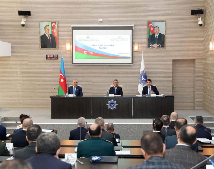 “Milli təhlükəsizlik” mövzusunda kursun açılışı olub 