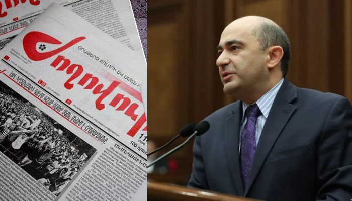       "Marukyan Ombudsman postuna hazırlanır"-   Ermənistan mətbuatı   