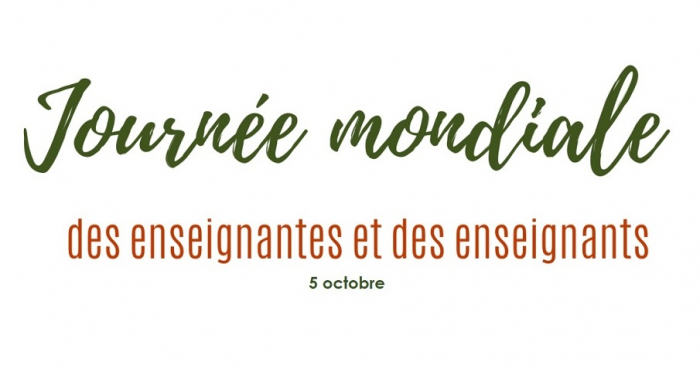  Le 5 octobre, c’est la Journée mondiale des enseignants 