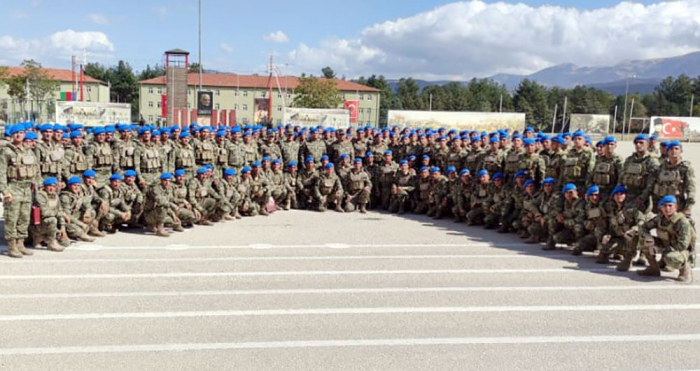  Cérémonie de remise des diplômes des militaires azerbaïdjanais participant à des cours organisés en Turquie 