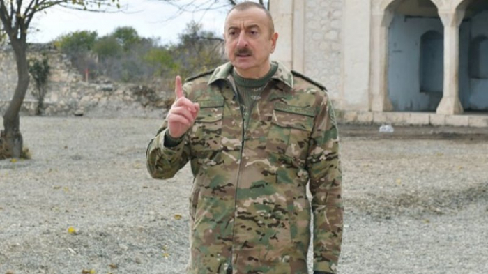       İlham Əliyev:    "Füzuli azad olunandan sonra Ermənistan ordusunda fərarilik halları daha geniş vüsət aldı"   
