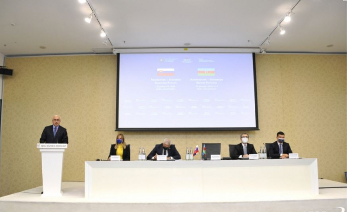 Azərbaycan-Slovakiya biznes forumu keçirilib  
