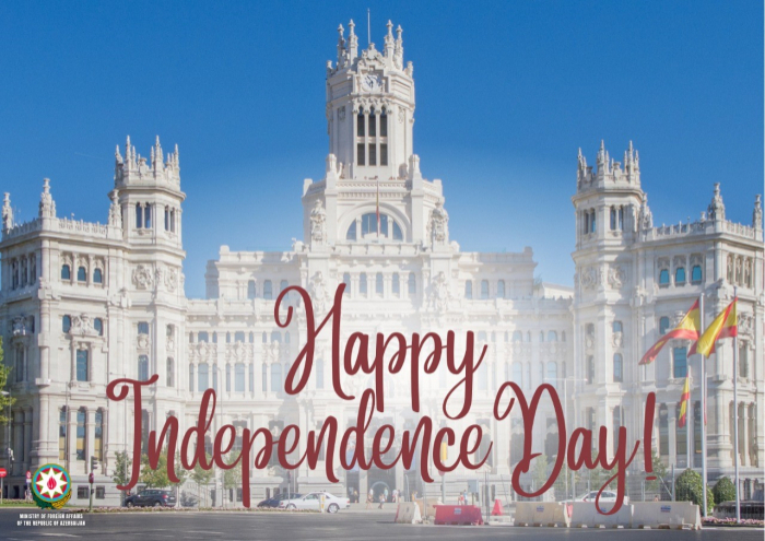  Azerbaijan MFA congratulates Spain on occasion of its national day  