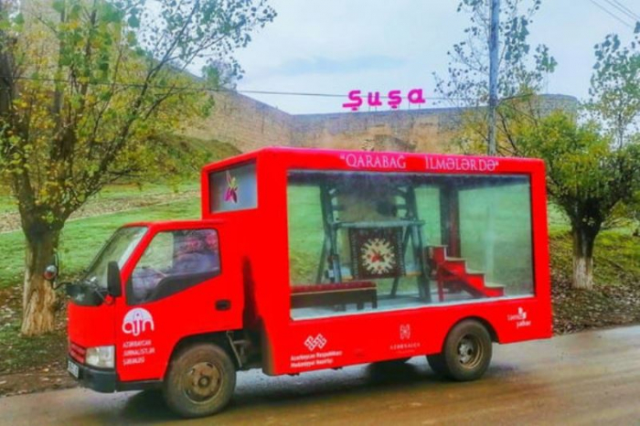   Nach der Befreiung von Schuscha wurde der erste Teppich in Karabach gewebt  