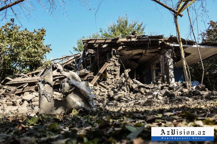   Zahl der während des zweiten Karabach-Krieges beschädigten Häuser in Terter bekannt gegeben  