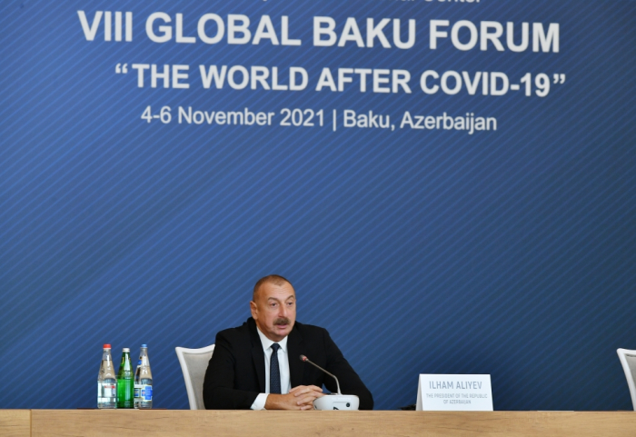     Präsident Aliyev:   Die Tatsache, dass befreite Gebiete dem Erdboden gleichgemacht wurden, ist eine Manifestation der Barbarei  