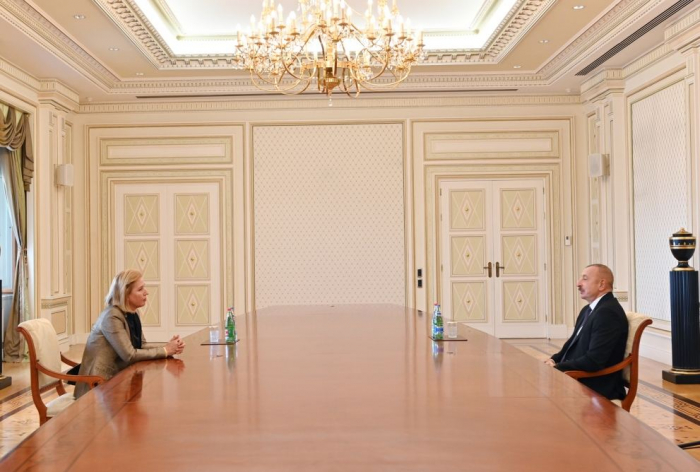 President Ilham Aliyev receives Israel