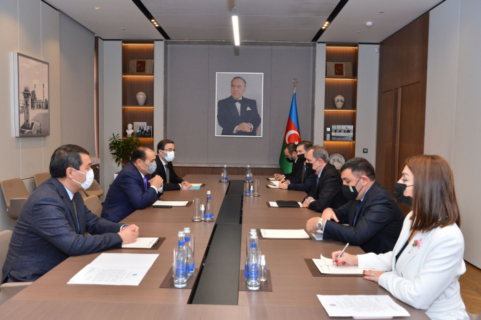 Azerbaijani FM, Turkic Council Sec-Gen meet in Baku