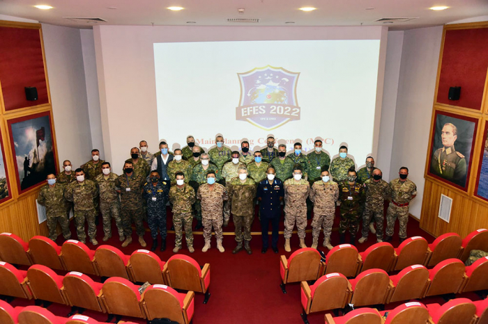   Azerbaijani servicemen participate in planning conference of the "Efes-2022"   