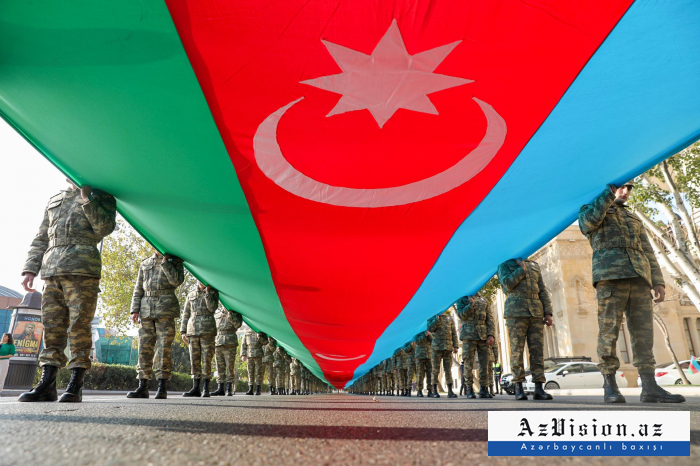 Victory march held in Baku – PHOTOS