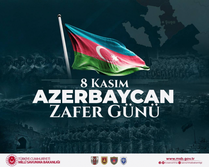  Turkish National Defense Ministry congratulates Azerbaijan on Victory Day 