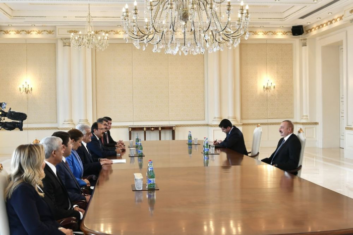 President Aliyev receives head of Turkey-Azerbaijan interparliamentary friendship group