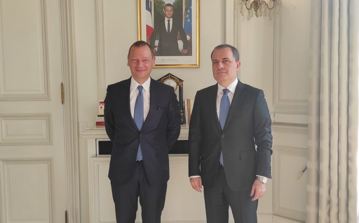 Azerbaijani foreign minister meets with French president’s diplomatic advisor