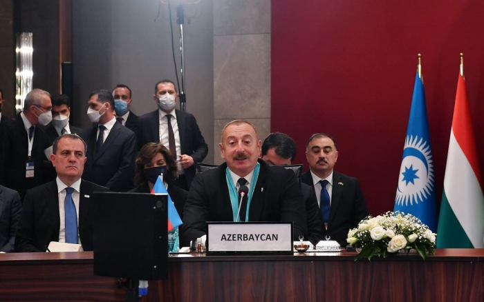     Ilham Aliyev:   Sowjetische Regierung habe Zangezur von Aserbaidschan abgerissen und an Armenien übergeben  