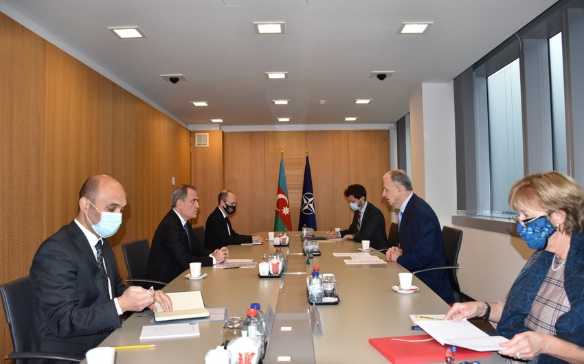  Azerbaijani FM, NATO Deputy Sec-Gen meets in Brussels 
