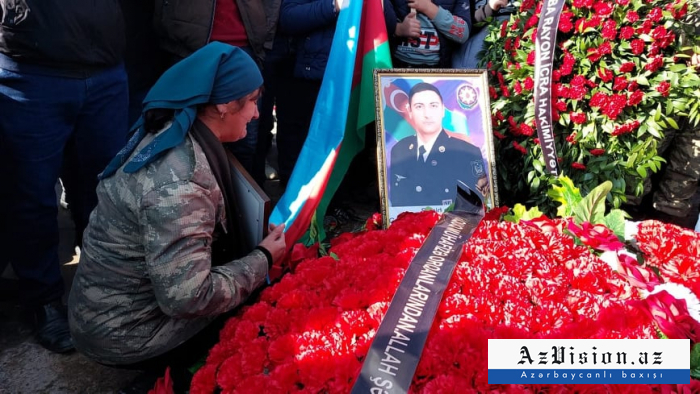  Aserbaidschanischer Soldat, der infolge armenischer Provokation starb, begraben -  FOTOS