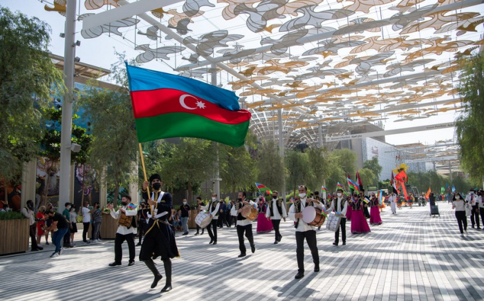  Expo 2020 Dubai veranstaltet Veranstaltungen zum Nationalfeiertag in Aserbaidschan 
