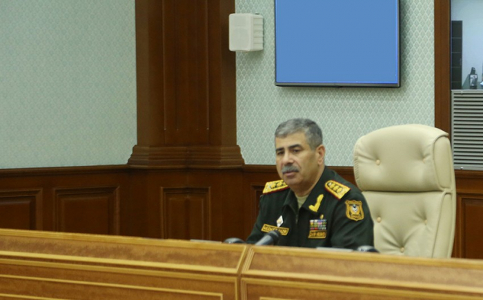 Ministry of Defense of Azerbaijan hosts official meeting