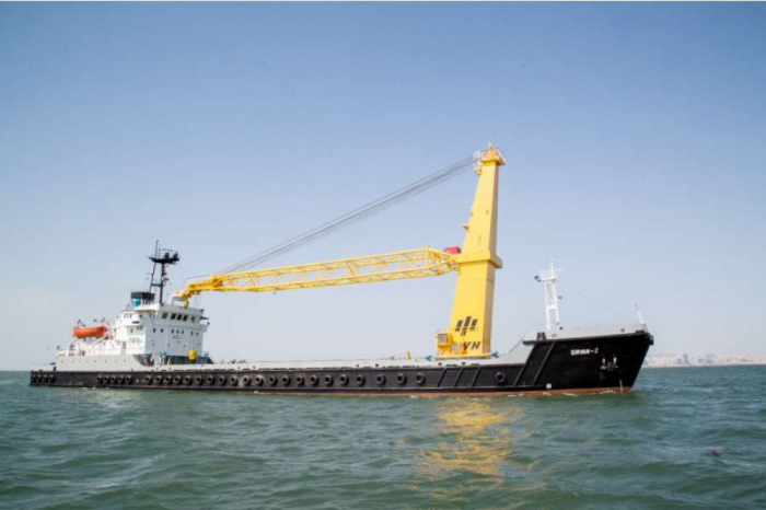“Şirvan 2” kran gəmisi təmir olunub  
